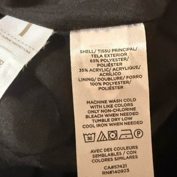 LOFT Black Mini Skirt - Picture 4 of 5